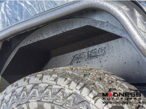 Jeep Wrangler JL Inner Fender Liners - Front & Rear - Carbide Black Powdercoat